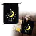 thumbnail image 1 of Modern Flannel Drawstring Pouch for Tarot Card Storage and Small Item Organization Universal Home Textile Accessory Bag, 1 of 3