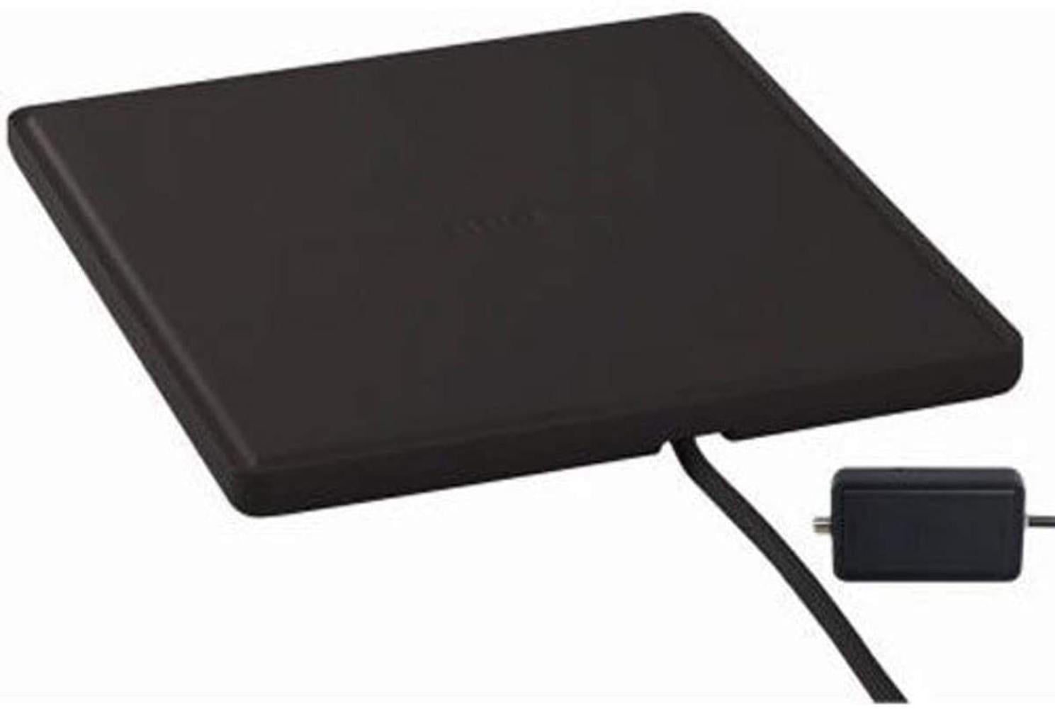RCA ANT1450BE Indoor TV Antenna - 55 Mile Range, Omni-Directional Flat Digital TV Antenna, Amplified, Enjoy top-rated HDTV network programming and your.., By Visit the RCA Store