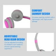 thumbnail image 4 of Headphones for Kids Wired Over-ear Headphones Foldable Sports Headset Portable Music Gaming Earphones w/ Microphone, 4 of 9