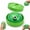 Green, variant on Halloween Ghost Dumpling Squishy, Purple Spooky Bun Squishies with Steamer, Stretchy Stress Ball Fidget for Adults Gift