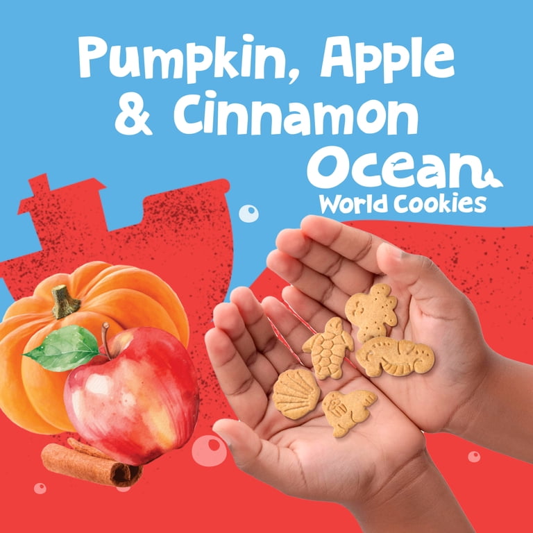 Get'ems from Gerber Pumpkin Apple Cinnamon Ocean World Kids
