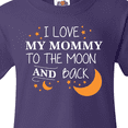 thumbnail image 4 of Inktastic I Love My Mommy to the Moon and Back Youth T-Shirt, 4 of 5