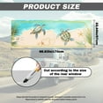 thumbnail image 7 of SEANATIVE Truck Back Window Decal Printed Automotive Decals Vinyl Film Graphic Pickup Sticker Compatible with Most Trucks, SUVs, Cars, Sea Turtle Starfish Seashell Palm Leaf Beach, 7 of 7
