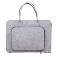 thumbnail image 1 of KAKOWELY Tablet Storage Bag 1Pc Portable Laptop Storage Bag Tablet Container Felt Business Hand Pouch16.14"X12.2"X1.57", 1 of 4