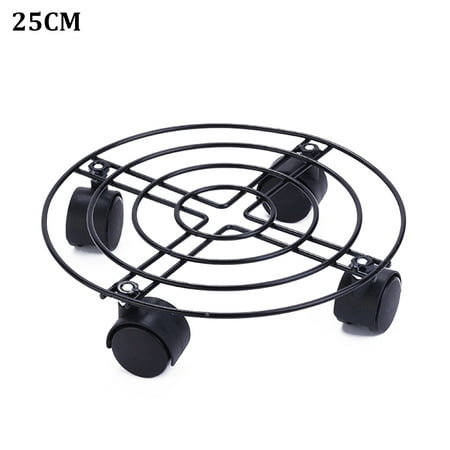 

Strong Load Capacity Flower Pot Holder Sturdy Iron Castor Universal Wheel Garden