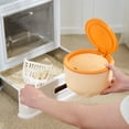 thumbnail image 6 of 1pc Mini Trash Bin, Small Garbage Can For Desk, Food Waste Bin，Pet cat litter cleaning box，Portable trash can in car, 6 of 10