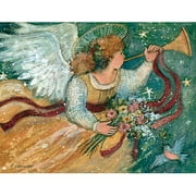 Lang "trumpeting Angel" Boxed Christmas