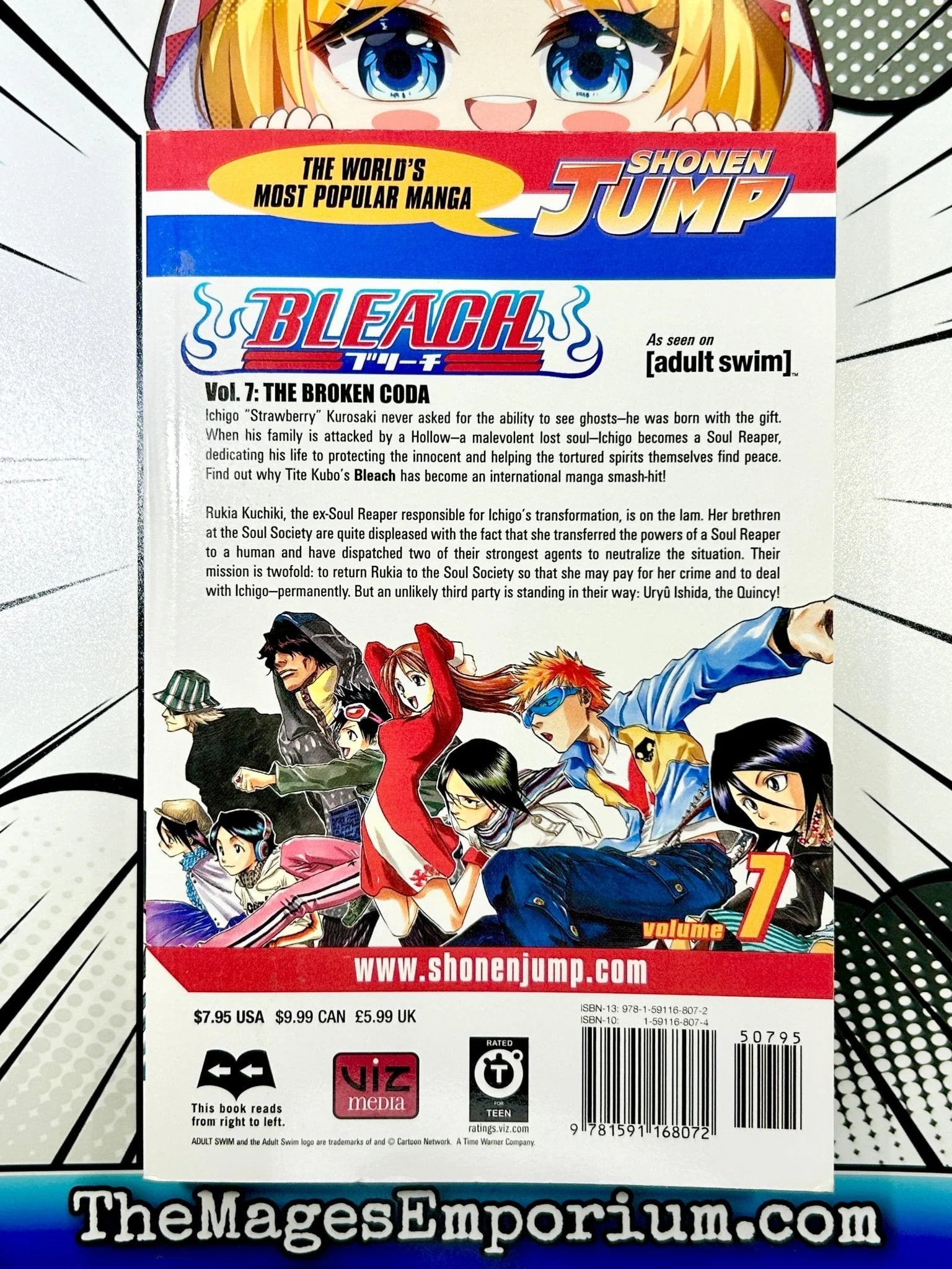 Shonen Jump Graphic Novel Bleach, Vol. 7, (Paperback