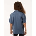 thumbnail image 3 of AllPro 41800Y Pro-Lock Youth Performance Polo-Heather Navy-L, 3 of 6