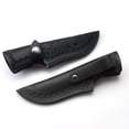thumbnail image 3 of vlrwzc Handmade Leathers Knife Pouches Hunting Knife Holsters Carriers Carved Pattern Leather Sheaths Pouches for Outdoor Carriers, 3 of 7