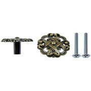 Knob Weave Antique Brass