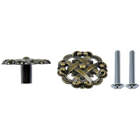 Knob Weave Antique Brass