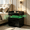 Black, variant on SAYGOGO 2 Drawer Nightstand with Remote Adjustable LED Strip Light, Large Storage Side Table for Bedroom Living Room