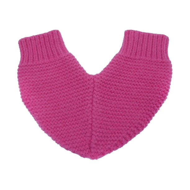 Guantes de punto de invierno para parejas que se toman de la mano, ideales para senderismo y caminatas en climas fríos. Rojo rosa