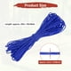thumbnail image 3 of Uxcell Cuerda Paracord Reflectante de 2 MM 66FT [1PCS] - Cuerda de 3 hebras para Tiendas de Camping y Lonjas [Azul Zafiro], 3 of 7