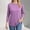 Purple, variant on DuoJiaJ 3/4 Length Sleeve Womens Tops Crewneck Lace Tunic Business Casual Dressy Blouses Spring Trendy Clothes Women’s Casual T-Shirts Black L