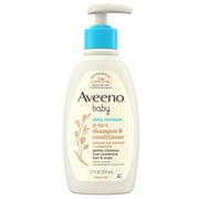 Angle View: Aveeno Baby 2 In 1 Shampoo And Conditioner, 12 Fluid Ounce -- 12 Per Case