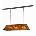 thumbnail image 6 of Meyda Tiffany 154388 Oak Leaf And Acorn 9 Light 54" Wide Linear Pendant - Copper, 6 of 7