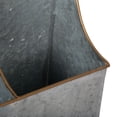 thumbnail image 5 of Truu Design, Farmhouse Modern, Galvanized Metal Storage with Two Compartments, 5 of 5