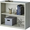 thumbnail image 5 of Lorell, LLR41280, Fortress Series Bookcases, 1 Each, Light Gray, 5 of 7