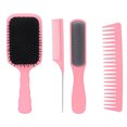 thumbnail image 1 of Peine para el cabello, cepillo para el cabello de 4 piezas, juego de peine para el cabello, cepillo para el cabello con paleta, características de vanguardia, 1 of 8