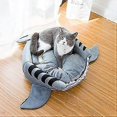 thumbnail image 5 of Dog Bed Shark Cat Bed Pet Cave For Small Pets With Removable Cushion Water Resistant Bottom, 5 of 5
