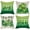 Green Clover, variant on St. Patrick's Day Decorative Throw Pillow Covers Set of 4 18x18 Inch Lucky Charms Shamrock Clover Outdoor Pillowcases with Polka Dot Irish Spring Holiday Cushion Cases for Festive Home Decor