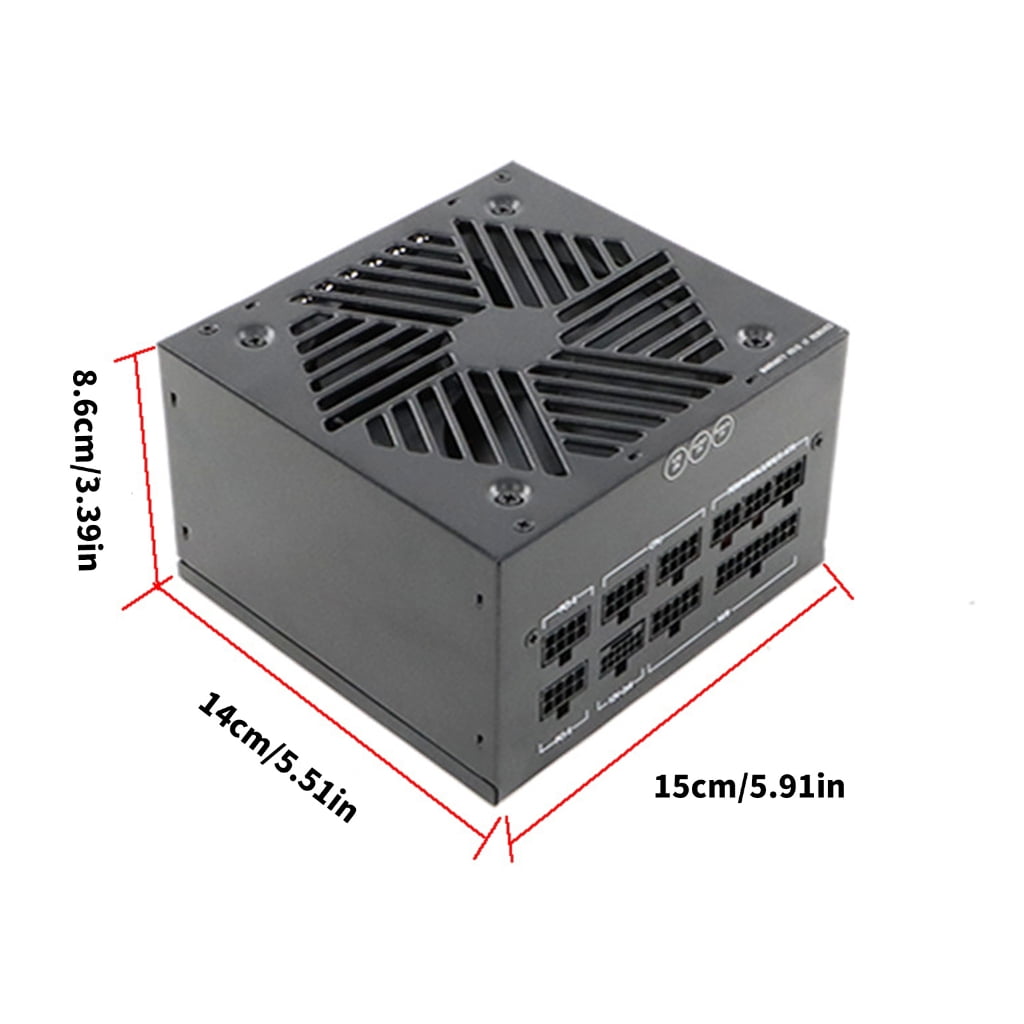 750W PC Power Supply Gaming Source Desktop Computer Power Supply 180-240V For Gaming Computer Servers Spare Part