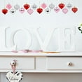 thumbnail image 5 of 36Pcs Valentines Day Decor Heart Ornaments Classic Red Pink Silver Valentines Decorations Heart Shaped Baubles Hanging Ornaments for Valentine’s Day Christmas Tree Wedding Anniversary Party, 5 of 8