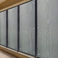 thumbnail image 5 of Dual-Sided Aluminum Foil XPE Insulation Film - Sunroom Window Car Sunshade Sunscreen Glass Sticker, Heat Insulation Waterproof Film for Home Auto Glass Heat Blocking & Protection, 39*12in, Silver, 5 of 8