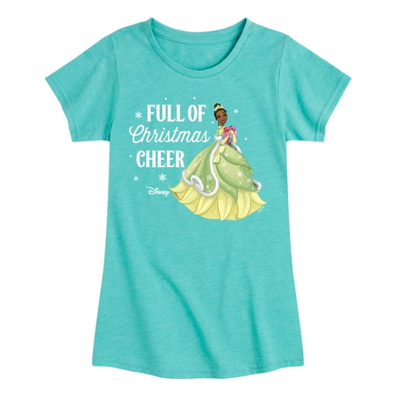Disney Princess - Full Of Christmas Cheer Tiana - Toddler Girls Short Sleeve T-Shirt