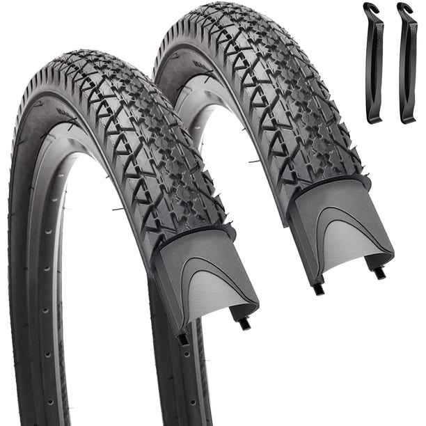 Neumáticos de bicicleta SIMEIQI, plegables, 26 x 2,125 pulgadas, paquete de 2