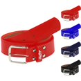 thumbnail image 1 of Pro Leather Baseball Belt (X-Large: 40"-42", Red), 1 of 2