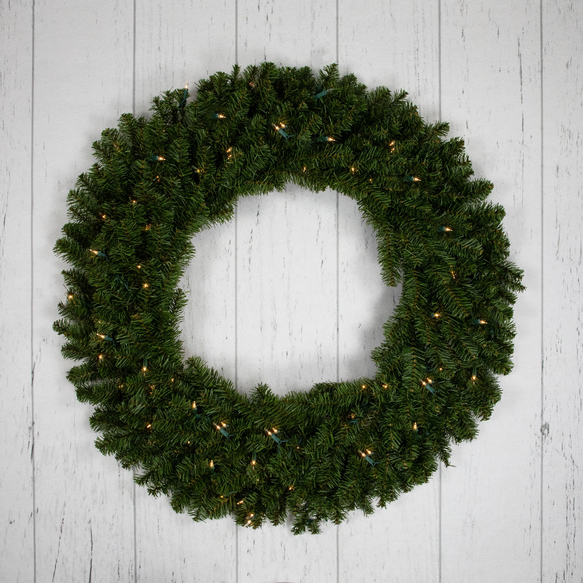 Northlight Pre Lit Artificial Canadian Pine Christmas Wreath
