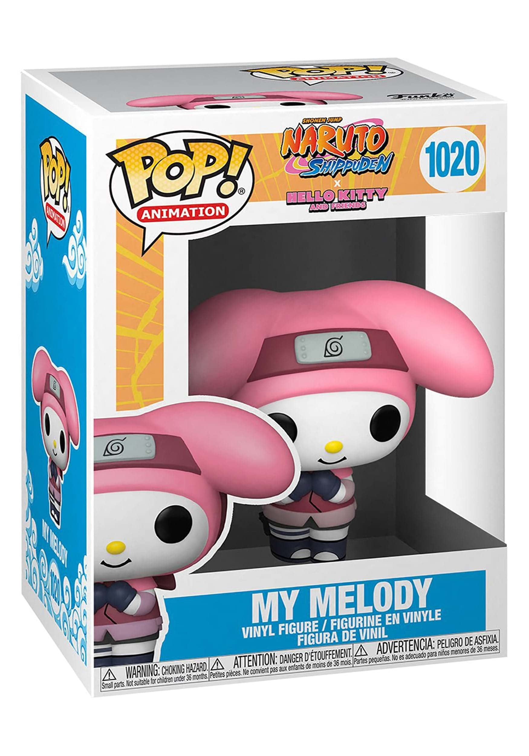 POP ANIMATIONS SAN/NARUTO MY MELODY FIG en Vinyle