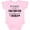 AD-Pink, variant on My Daddy is a Firefighter and a Hero Boys or Girls Baby Bodysuit