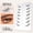 M702, variant on 7 Pairs False Eyelashes, Half-Length Cross Design, Eye-End Lengthening, Natural & Dense Nude Makeup Cat Eye Lashes for Festivals, concerts or parties