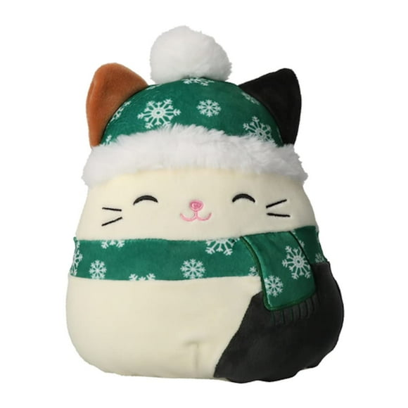 Squishmallow 7" Cam The Cat with Scarf and Hat