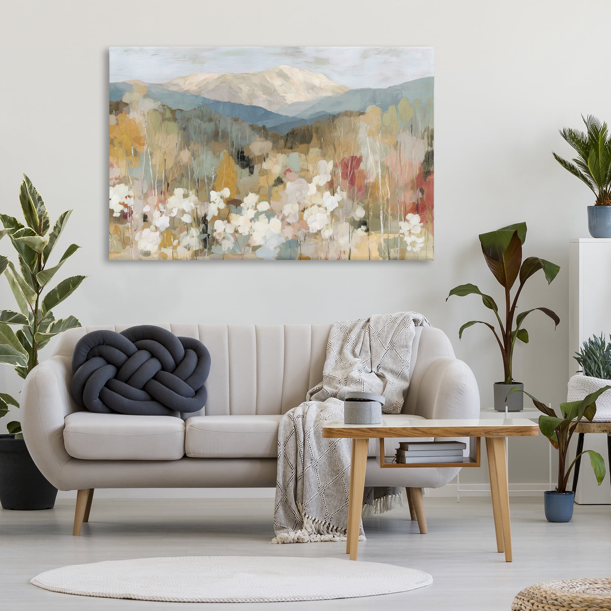 Stupell Industries Autumn Mountain Meadow Canvas Wall Art, design by Chromatic Storm Studio