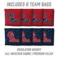thumbnail image 4 of YouTheFan NCAA Mississippi Rebels 2' x 3' Cornhole Game, 4 of 6