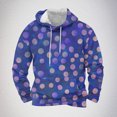 thumbnail image 1 of Sudadera con capucha para hombre, moderna, con cordón ajustable y bolsillo, estampada, deportiva y de ocio, sudadera con capucha, blusa de poliéster para hombre, 1 of 5