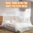 thumbnail image 2 of Ultra Large Mosquito Net With Carry Bag, Bug Netting With 2 Openings | Mosquito Netting For Bed, Patio, Camping, Outdoor Travel | Mosquito Net For B, 2 of 5