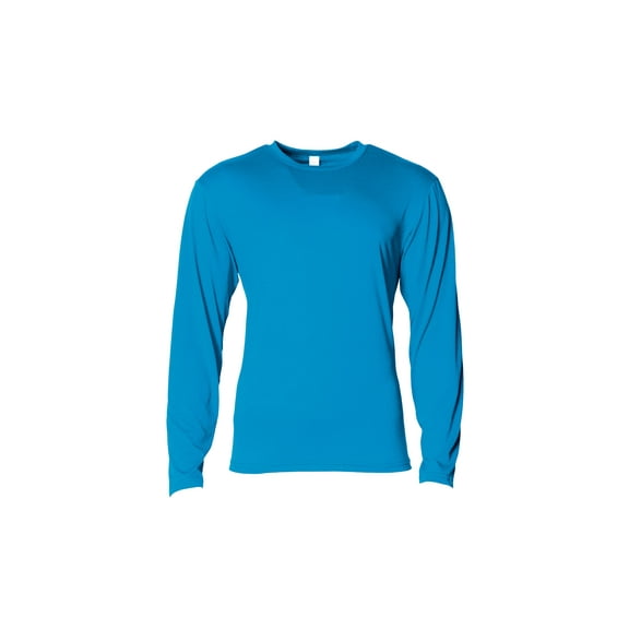 Youth Long Sleeve Softek T-Shirt - ELECTRIC BLUE - XS