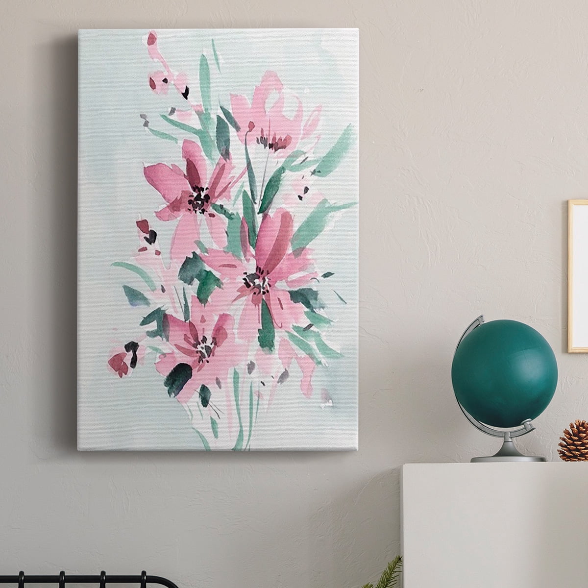 Posy Blooms I Premium Gallery Wrapped Canvas - Ready to Hang