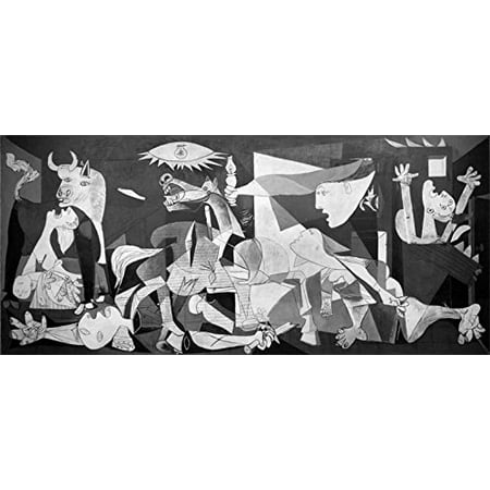Guernica 1937 by Pablo Picasso 18x8 Art Print Poster POD