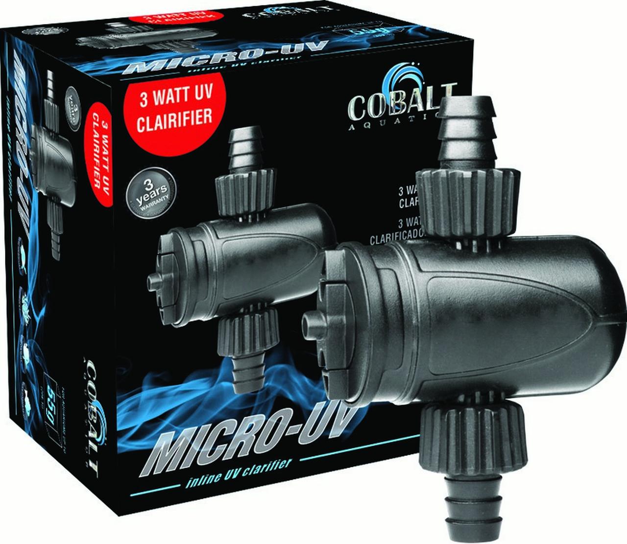 Cobalt Aquatics MicroUv Inline Uv Clarifier For Aquarium
