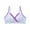 Purple, variant on Taqqpue Breastfeeding Bra,Floral Printed Cotton Pre Opening Button Breast Feeding Bra Maternity Sleep Bras with Lace Trim for Pregnant Women