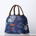 thumbnail image 3 of TRANSLINK Reusable Lunch Box Women Insulated Leakproof Lunchbox for Work Office Blue flower, 3 of 10