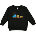 thumbnail image 2 of Inktastic Colorful Toy Train Toddler Sweatshirt, 2 of 4