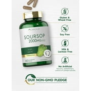 Soursop Leaves | 2000mg | 160 Capsules for Men and Women | by Carlyle